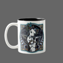 "Melita" Gothic Tribal Fusion Dancer Art Mug