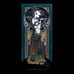 "Melita" Gothic Tribal Fusion Dancer Art Poster
