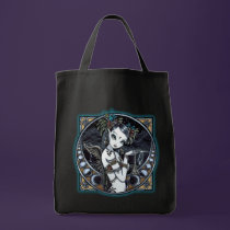 "Melita" Gothic Tribal Fusion Dancer Canvas Tote bags