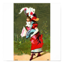 Melliers Perfume Lady posters