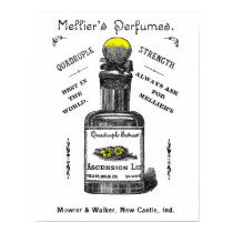 Melliers Perfumes  Ad Yellow posters
