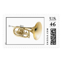 Mellophone Postage Stamps