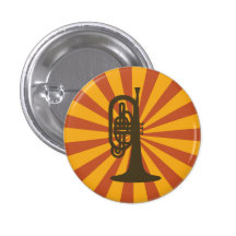 Mellophone Starburst Button