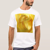 mellow yellow rose t-shirt