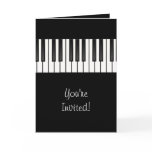 Melody Collection Concert Invitation Greeting Cards