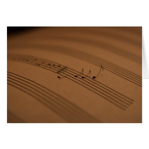 Melody Greeting Card
