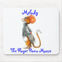 Melody, The Player Piano Mousepad by dachmana Melody, The Player Piano Mousepad