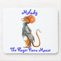 Melody, The Player Piano Mousepad