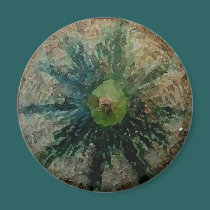 Melon 3 Watercolor - Magnet