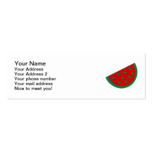 Melon Business Card Template