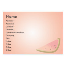 Melon - Chubby Business Card Template