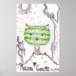 Melon Collie Canvas Print