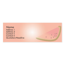 Melon - Skinny Business Card Templates
