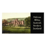 Melrose Abbey, Scottish Borders, Scotland Photo Card Template