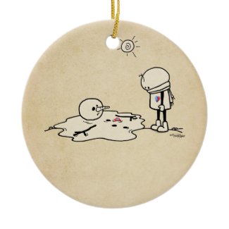 Melt my heart with love ornaments