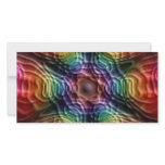 MELTED PLASTIC PERSONALIZED PHOTO CARD