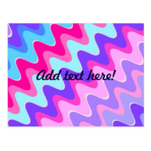 Melting #2 - Pink & Purple Postcard