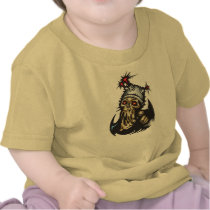 Melting Cyborg Skull t-shirts