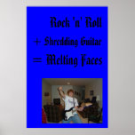 Melting Faces Posters