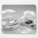 Melting ice cubes mousepads