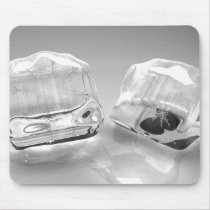Melting ice cubes mousepads