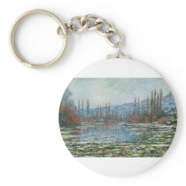 Melting of Floes at Vétheuil (1881) keychains