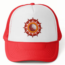Melting Sun Trucker Hat
