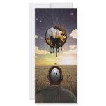 Melting time personalized rack card