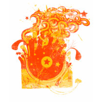 Melting Vinyl t-shirts by Krissy_B Melting Vinyl t-shirts