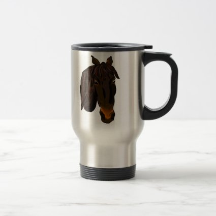 pissy paso fino horse travel mug