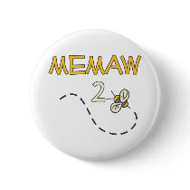 Memaw 2 Bee Button