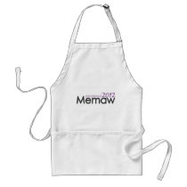 Memaw Established 2012 aprons
