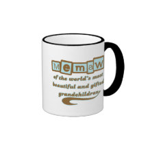 Memaw of Gifted Grandchildren Coffee Mugs