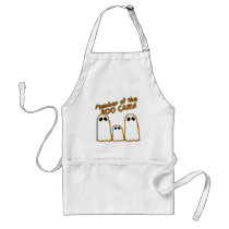 Member of the BOO CREW Funny Ghost Design Apron