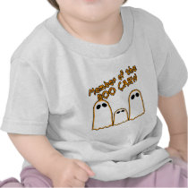 Member of the BOO CREW Funny Ghost Design T-shirts