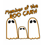 Member of the BOO CREW Funny Ghost Design t-shirts