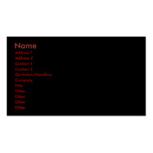 Member of the Secret Order business cards