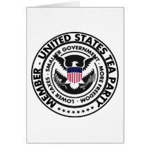Member: United States Tea Party Greeting Cards