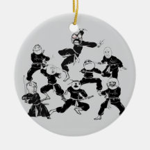 meme ninja gang christmas ornaments