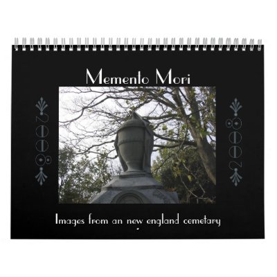 Memento Mori Wall Calendar by wolffreeborn