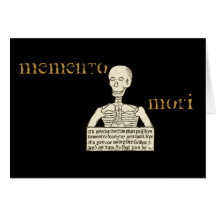 Memento Mori Greeting Cards