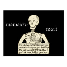 Memento Mori Postcard