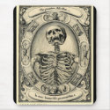Memento Mori Skeleton Gothic Mousepad - Customized by MistaSCARY Memento Mori Skeleton Gothic Mousepad - Customized