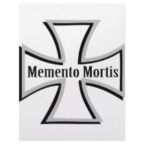 memento mortis double cross icon letterhead