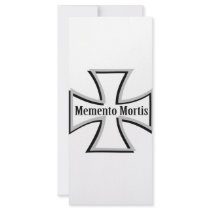 memento mortis double cross icon custom rack cards