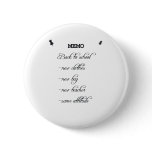Memo Buttons