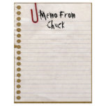 Memo From ? Personalized Stationery Customized Letterhead