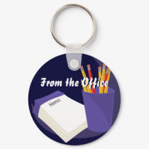 Memo Pad Keychain by Customizables Memo Pad Keychain