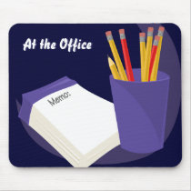 Memo Pad Mousepad by Customizables Memo Pad Mousepad