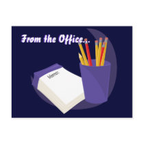 Memo Pad Postcard
